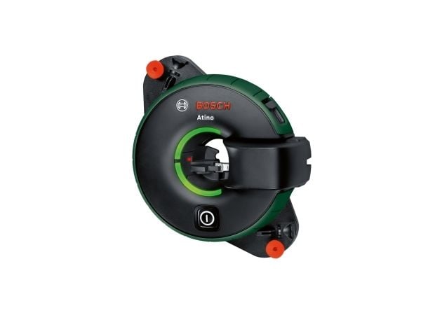 Bosch Atino, 1,7 m, 270°, 630 - 650 nm (< 10 mW), Linjevater, Svart, Grønn, Batteri