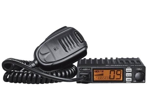 Albrecht AE 6120 VOX mini CB radio 12V