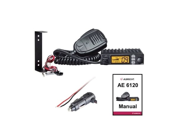 Albrecht AE 6120 VOX mini CB radio 12V