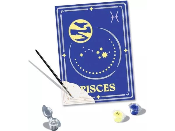 Ravensburger 23735, Malinger inkludert, Gutt/Jente, Fargelegg etter tall