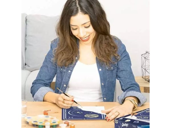 Ravensburger 23735, Malinger inkludert, Gutt/Jente, Fargelegg etter tall