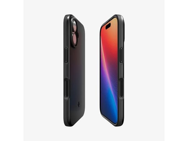 Spigen ACS09969, Suojus, Apple, iPhone 17, 16 cm (6.3"), musta