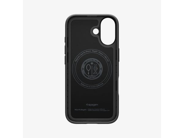 Spigen ACS09969, Suojus, Apple, iPhone 17, 16 cm (6.3"), musta
