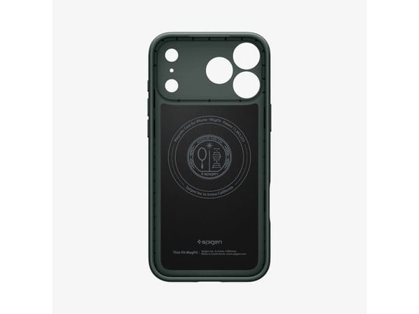 Spigen ACS09880, Etui, Apple, iPhone 17 Pro Max, 17,5 cm (6.9"), Grønn