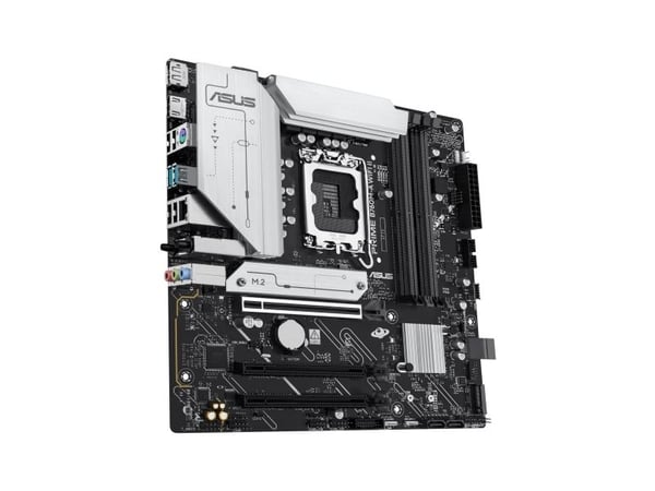 ASUS PRIME B760M-A WIFI II, Intel, LGA 1700, Intel® Celeron®, Intel Core i3 12th Gen, Intel Core i3 13th Gen, Intel Core i3 14th Gen, Intel..., LGA...