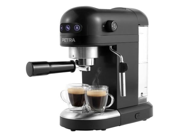 Petra PT5240BVDE, Espressomaskin, 1,4 l, Malt kaffe, 1465 W, Sort