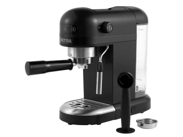 Petra PT5240BVDE, Espressomaskin, 1,4 l, Malt kaffe, 1465 W, Sort