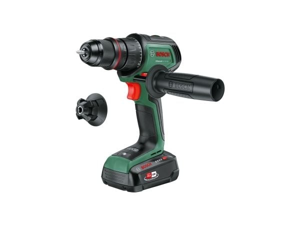 Bosch 0 603 9E2 001, Skrupistol, Pistolhåndtak, 1/2", Hurtigutløsende chuck, Svart, Grønn, Børsteløs