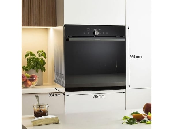 Gorenje GO66E PIZZA350C, Stor, Elektrisk ovn, 77 l, 3500 W, 77 l, Multitech