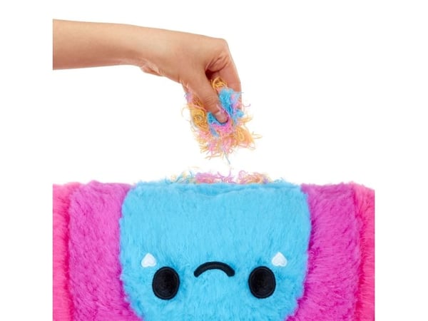 MGA Entertainment Fluffie Stuffiez Pillow Fight- Rainbow, Lelusateenkaari, 4 vuosi/vuosia