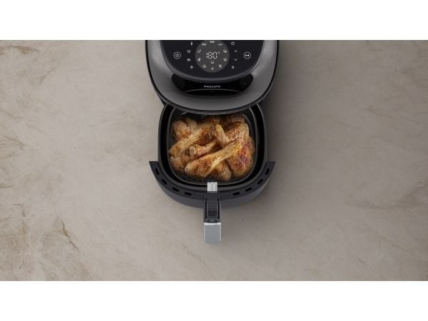 Philips Series 3000 NA322 - Varmluftsteker - 4.2 liter - 1.4 kW