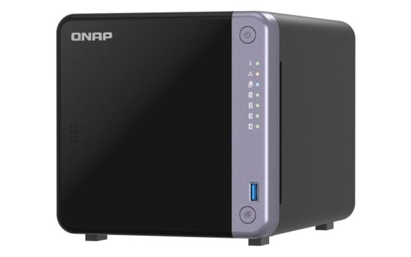 QNAP TS-432X-4G 24 TB WD Red Plus NAS-pakke NAS inkl. 2x 12 TB WD Red Plus 3,5 tommers SATA-harddisk