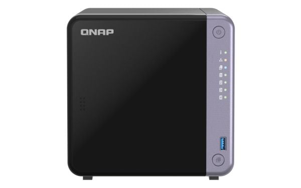 QNAP TS-432X-4G 24 TB WD Red Plus NAS-pakke NAS inkl. 2x 12 TB WD Red Plus 3,5 tommers SATA-harddisk