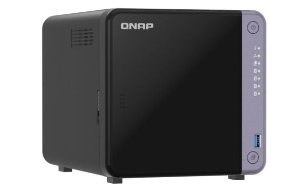 QNAP TS-432X-4G 24 TB WD Red Plus NAS-pakke NAS inkl. 2x 12 TB WD Red Plus 3,5 tommers SATA-harddisk