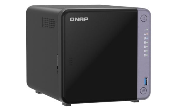 QNAP TS-432X-4G 24 TB WD Red Plus NAS-pakke NAS inkl. 2x 12 TB WD Red Plus 3,5 tommers SATA-harddisk