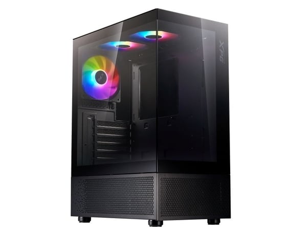 XPG Invader X Mini, Midi Tower, PC, Sort, ATX, Micro ATX, Mini-ITX, SPCC, 16,6 cm