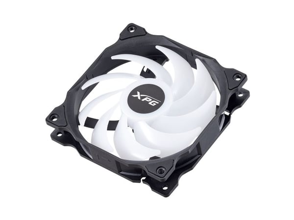 XPG VENTO R 120 ARGB PWM, Vifte, 12 cm, 300 RPM, 1650 RPM, Sort