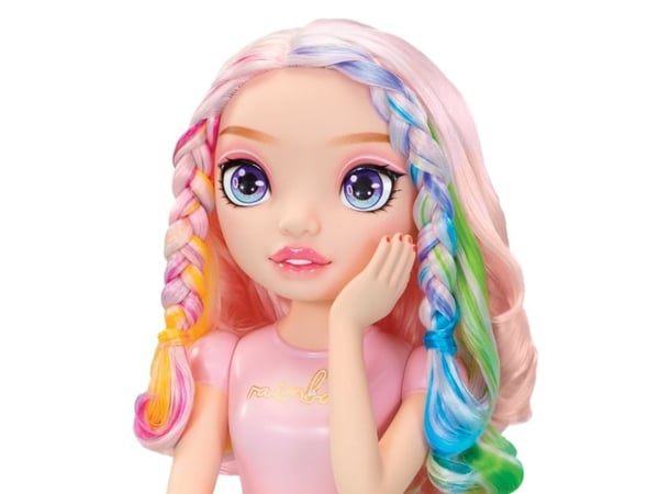 Rainbow High Styling Head -leikkisarja, meikki ja muotoilupää