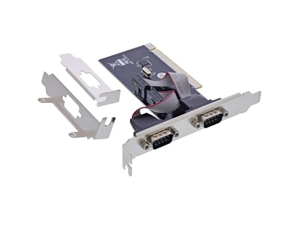 InLine 66636A, PCI, Sarja, Mies, PCI 2.2, DB9, Kiina