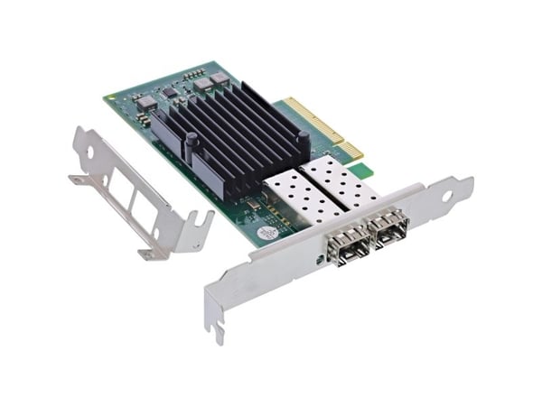 InLine 51131A, PCIe, SFP+, Mies, PCIe 2.0, Passiivinen, Kiina