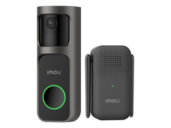 Imou Ovikello 2S Kit, musta, koti, seinä, MicroSD (TransFlash), 512 GB, H.265