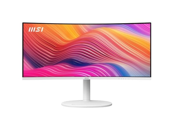 MSI Modern MD342CQPWDE, 86,4 cm (34"), 3440 x 1440 pikseliä, UltraWide Quad HD, LCD, 4 ms, Valkoinen