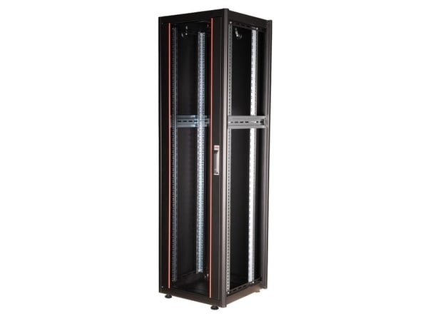 ROLINE 26.21.0211, Fristående rack, 42U, 600 kg, Kuggskenor, Justerbara fötter, 72,6 kg