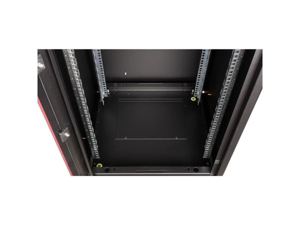 ROLINE 26.21.0200, Frittstående hylle, 22U, 600 kg, Rack skinner, Justerbare bein, 45,4 kg