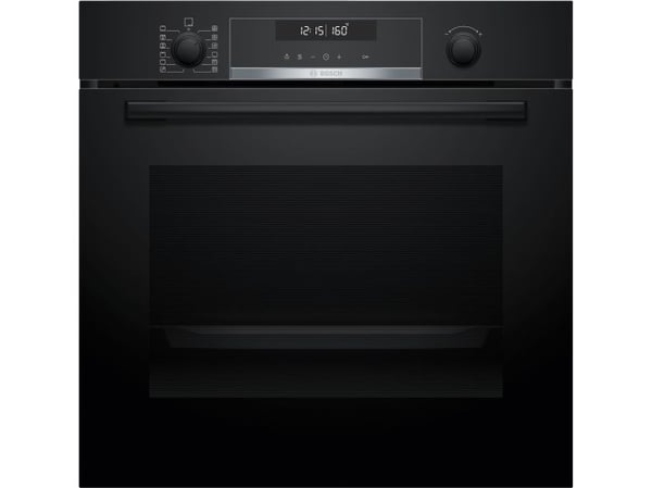 Bosch Serie | 6 HBG578BB3 - Ovn - innebygd - fordypning - bredde: 56 cm - dybde: 55 cm - høyde: 58.5 cm - med selvrens - Klasse A+ - svart