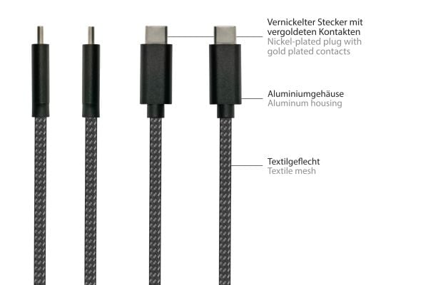 Good Connections USB 2.0-lade- og datakabel for iPhone/iPad/iPod USB-C-plugg til Lightning - Den høykvalitets og offisielt Apple-sertifiserte Light...