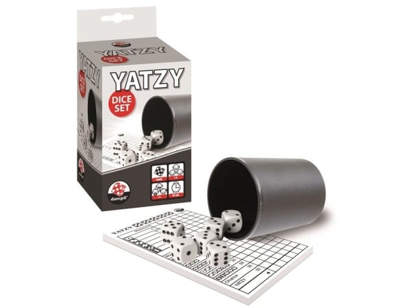 DANSPIL Yatzy laatikossa