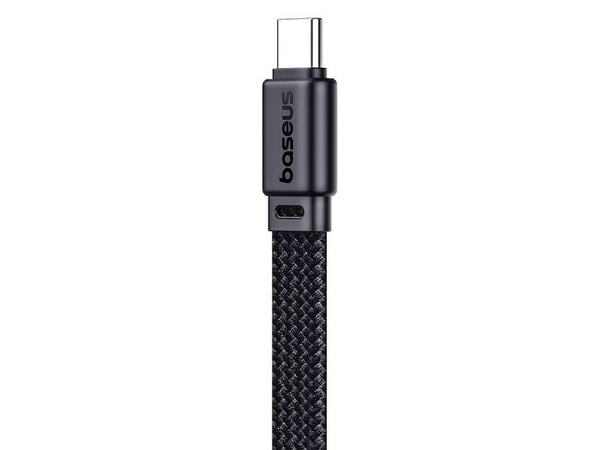 Baseus USB-kabel MVP 3 USB-C - USB-C 100W vinklet 1m - svart