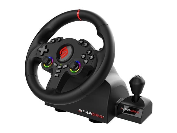 Subsonic Superdrive 220 RS-X, Ratt + Pedaler + Skifter, Nintendo Switch, Nintendo Switch 2, PC, PlayStation 4, Xbox One, Xbox Series S, Xbox Series...