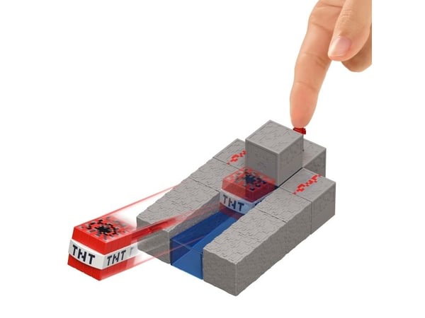 Minecraft Redstone Charged Steve Figure, 6 år, Minecraft, Flerfarget, Plast