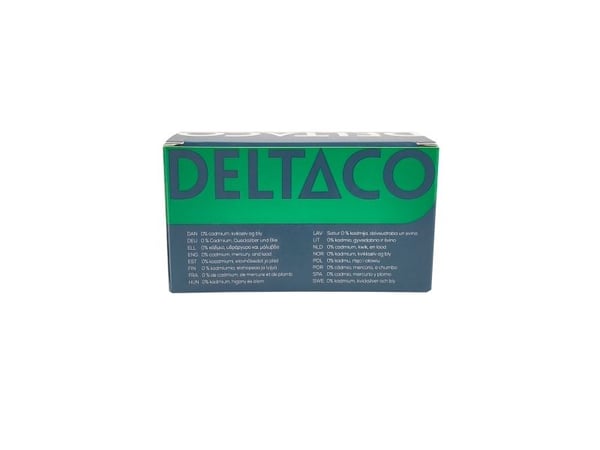DELTACO - Batteri 40 x AAA / LR03 - Alkalisk - 1300 mAh