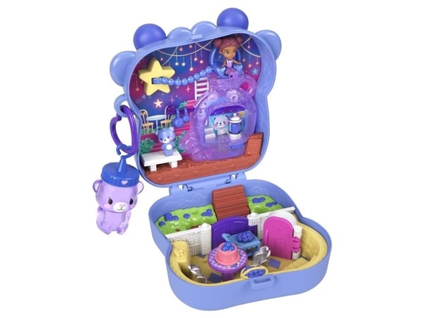 Polly Pocket Core Compact Blue-Beary Besties