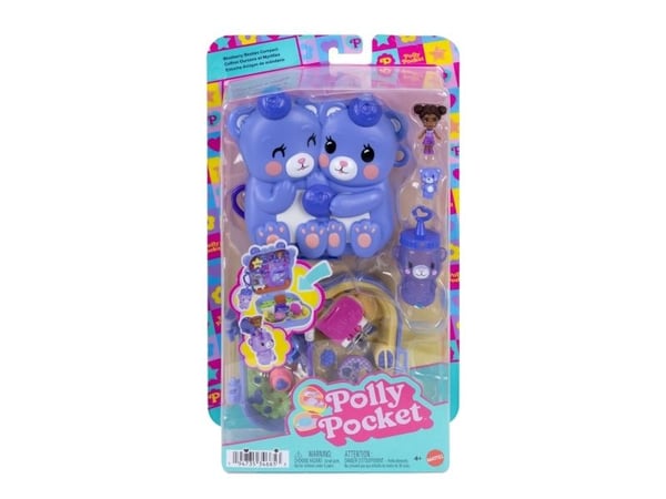 Polly Pocket Core Compact Blue-Beary Besties