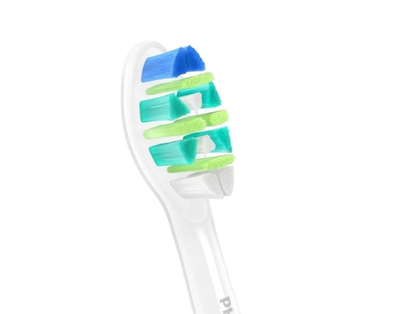 Philips I InterCare HX9006/87 6-pakning, børstehoder, 6 stykker, Hvit, 3 måned(er), Medium, Philips, Philips Sonicare