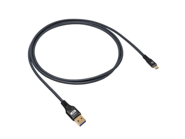 OEHLBACH D1C9374, 3 m, USB A, USB C, USB 3.2 Gen 1 (3.1 Gen 1), 10 Gbit/sek, Antrasitt