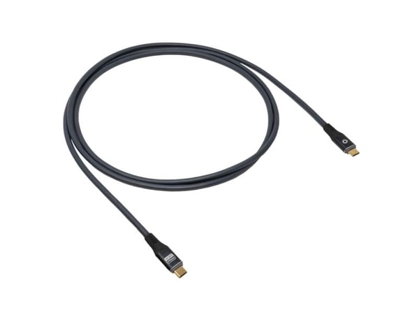 OEHLBACH D1C9369, 2 m, USB C, USB C, 20 Gbit/sek, Antrasitt