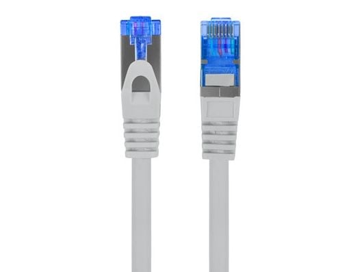 Lanberg - Koblingskabel - RJ-45 (hann) til RJ-45 (hann) - 6 mm - S/FTP - CAT 6a - med støvel, halogenfri, uten hindringer, up to 10 Gbps data trans...