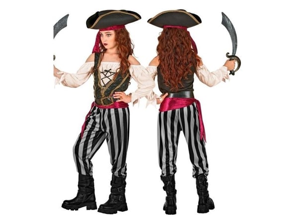 Piratkostym för flickor