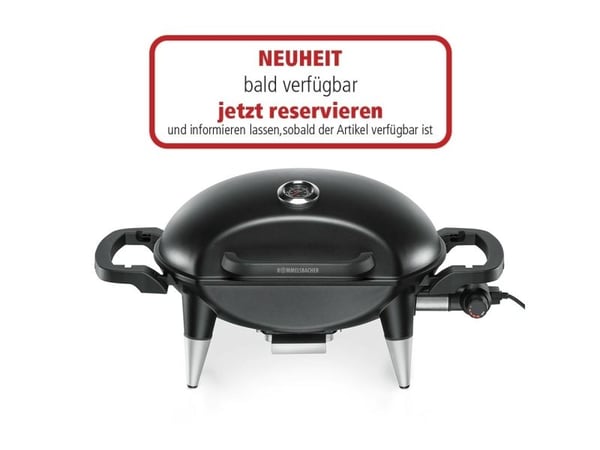 Rommelsbacher BBQ 4000, 2200 W, Barbecue, Elektrisk, 300 °C, Tabletop, Griddle