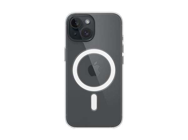 Apple - Baksidedeksel for mobiltelefon - MagSafe-samsvar - polykarbonat - blank - for iPhone 15