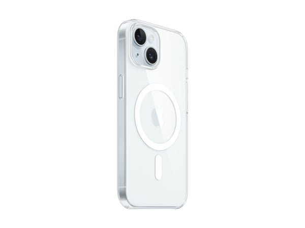 Apple - Baksidedeksel for mobiltelefon - MagSafe-samsvar - polykarbonat - blank - for iPhone 15