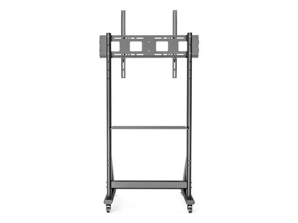 Mobilt TV-stativ 55-100" upp till 120 kg justerbar AV-hylla
