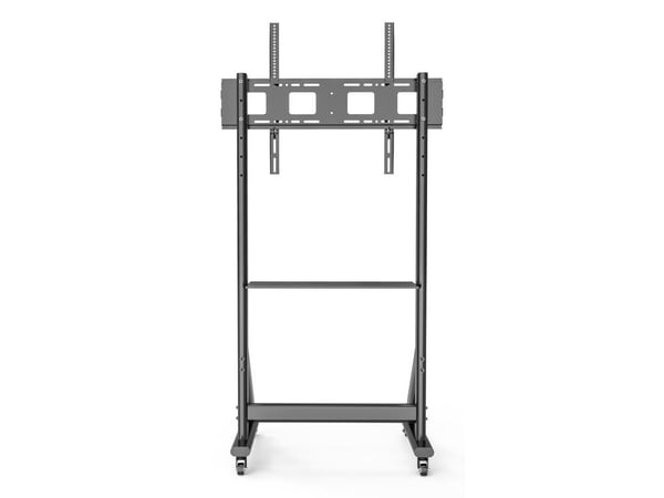 Mobilt TV-stativ 55-100" upp till 120 kg justerbar AV-hylla