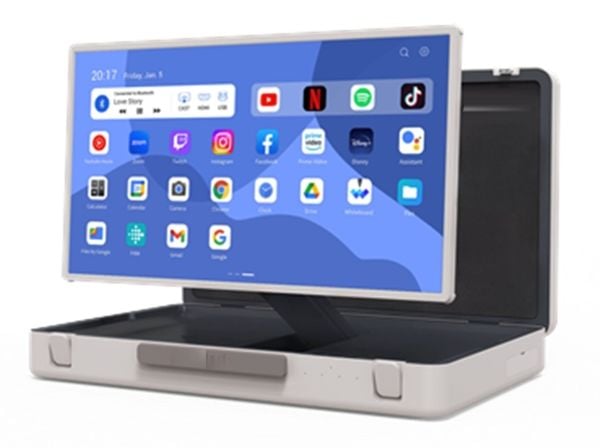 ALLNET ROCKET 240 SUITCASE, 68,6 cm (27"), LCD, 1920 x 1080 piksler, Wi-Fi