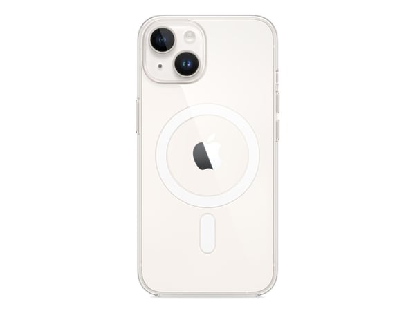 Apple - Baksidedeksel for mobiltelefon - MagSafe-samsvar - polykarbonat - blank - for iPhone 14