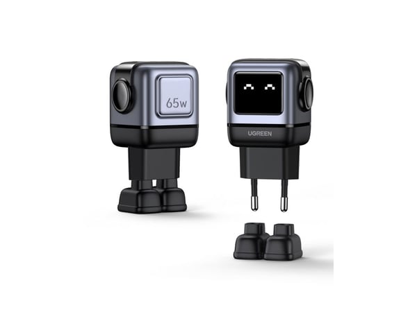 UGREEN USB-A+2*USB-C LATURI 65W GAN NOPEA